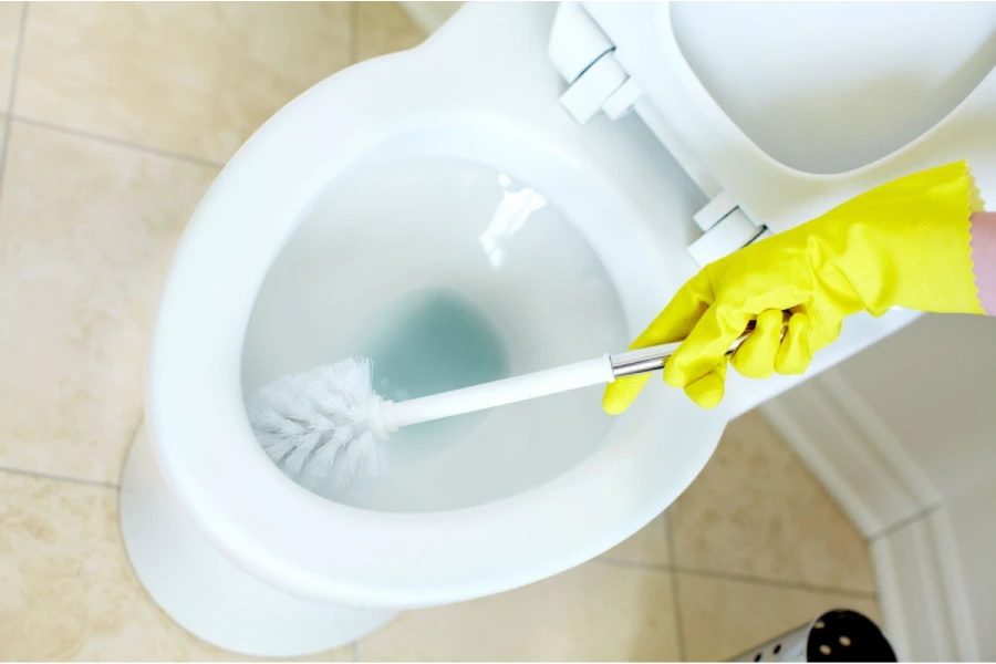 تمیز و ضدعفونی کردن کاسه توالت فرنگی