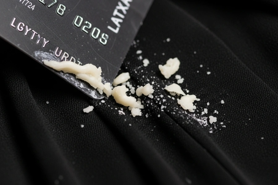 پاک کردن شمع از روی پارچه