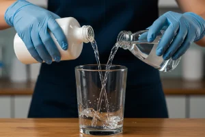 ترکیب وایتکس و سرکه