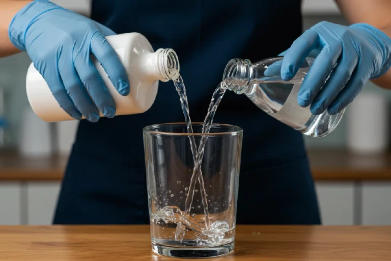 ترکیب وایتکس و سرکه