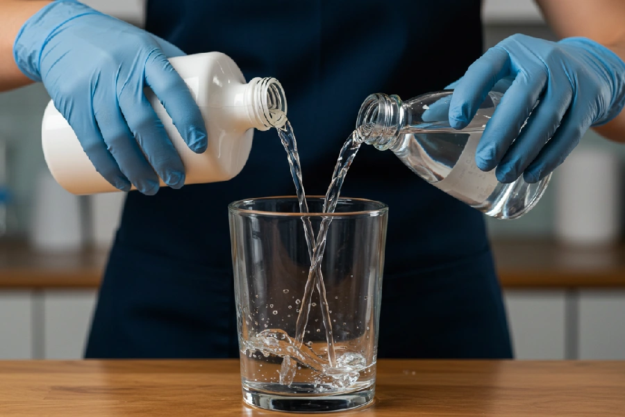 ترکیب وایتکس و سرکه