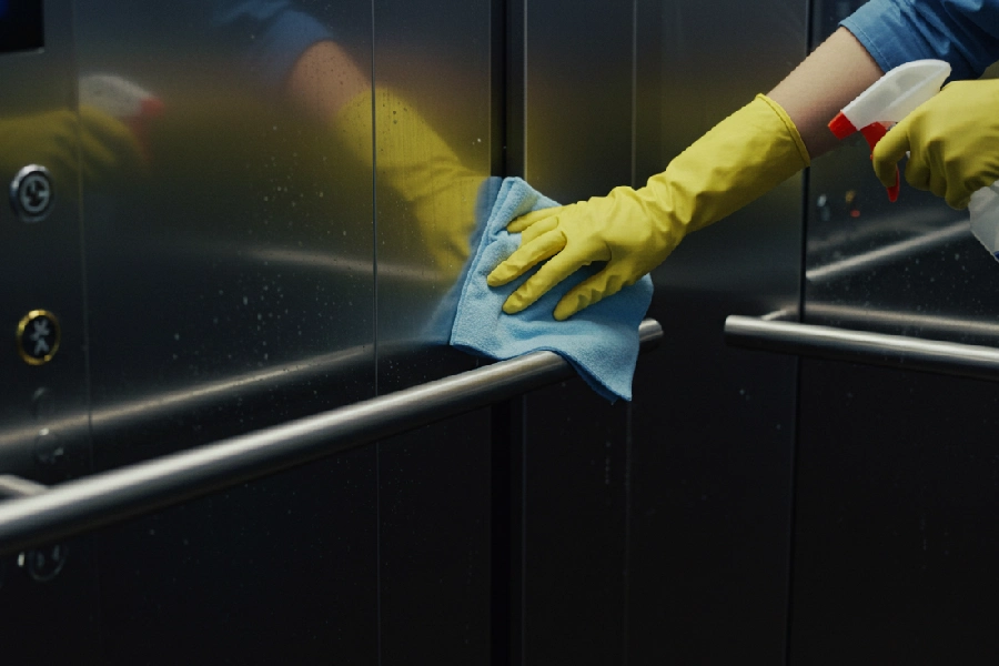 نظافت آسانسور