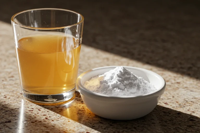 طرز تهیه محلول جوش شیرین و سرکه