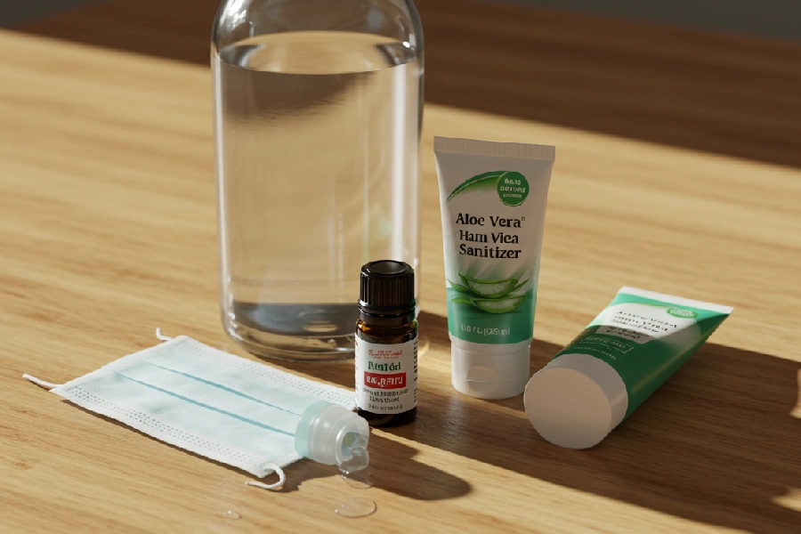 چطور در خانه ضدعفونی کننده دست بسازیم؟