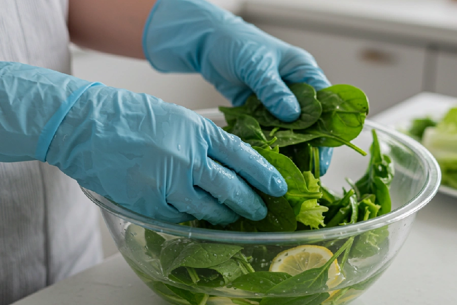 ضد عفونی و گندزدایی سبزیجات