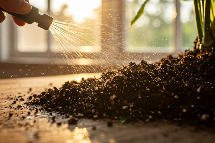 ضد عفونی کردن گلدان