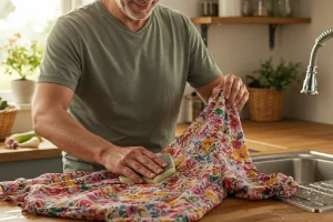 پاک کردن لکه روغن از لباس