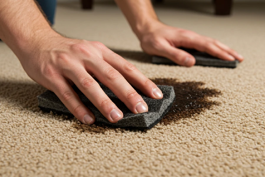 پاک کردن لکه نوشابه