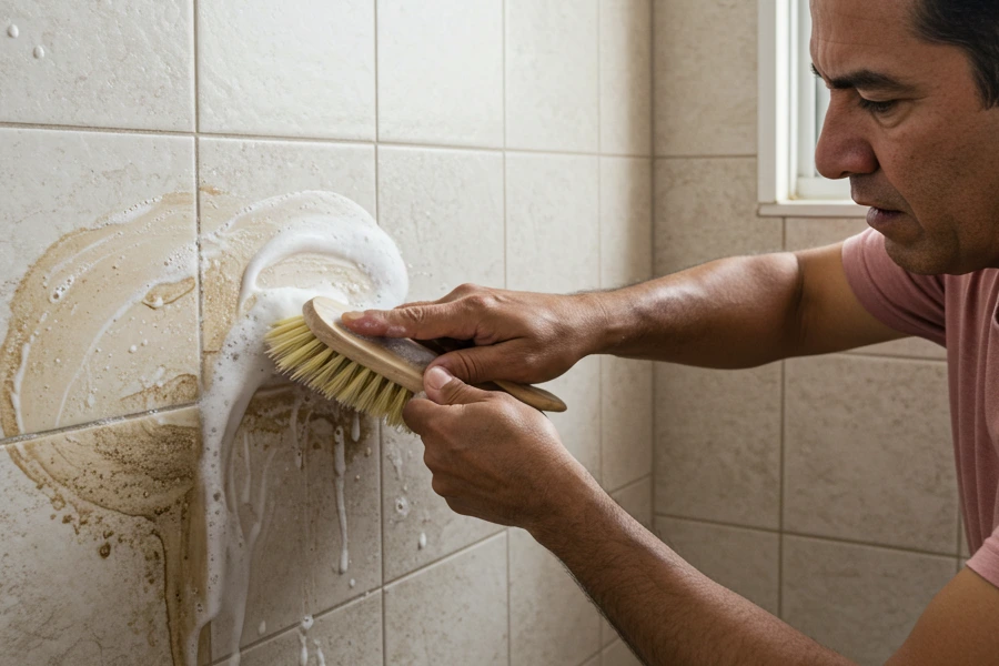 برق انداختن سرامیک دستشویی