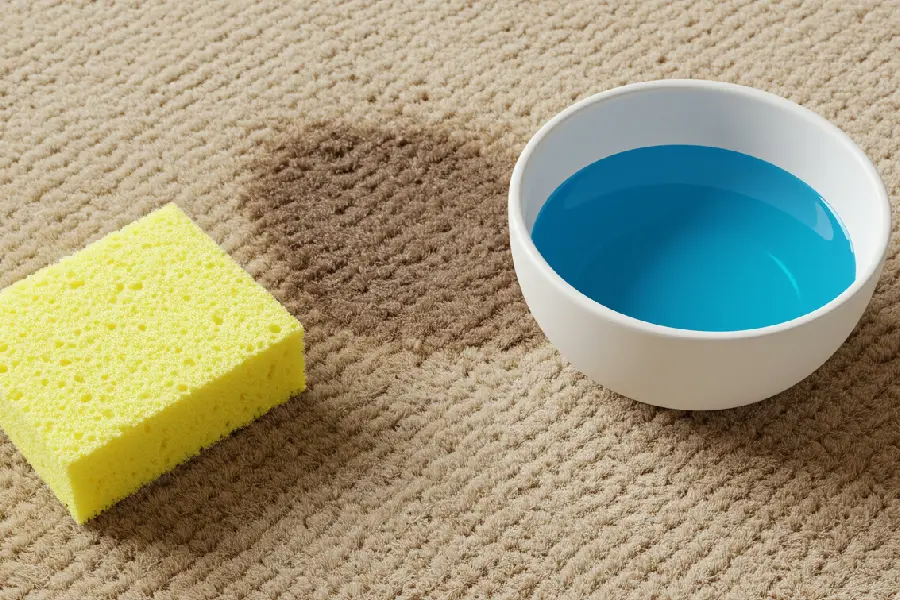 پاک کردن لکه کرم پودر