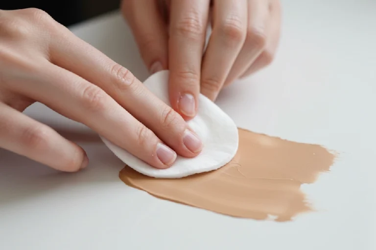 پاک کردن لکه کرم پودر