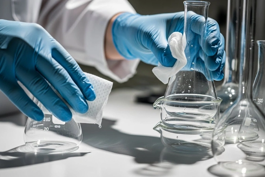 نظافت آزمایشگاه