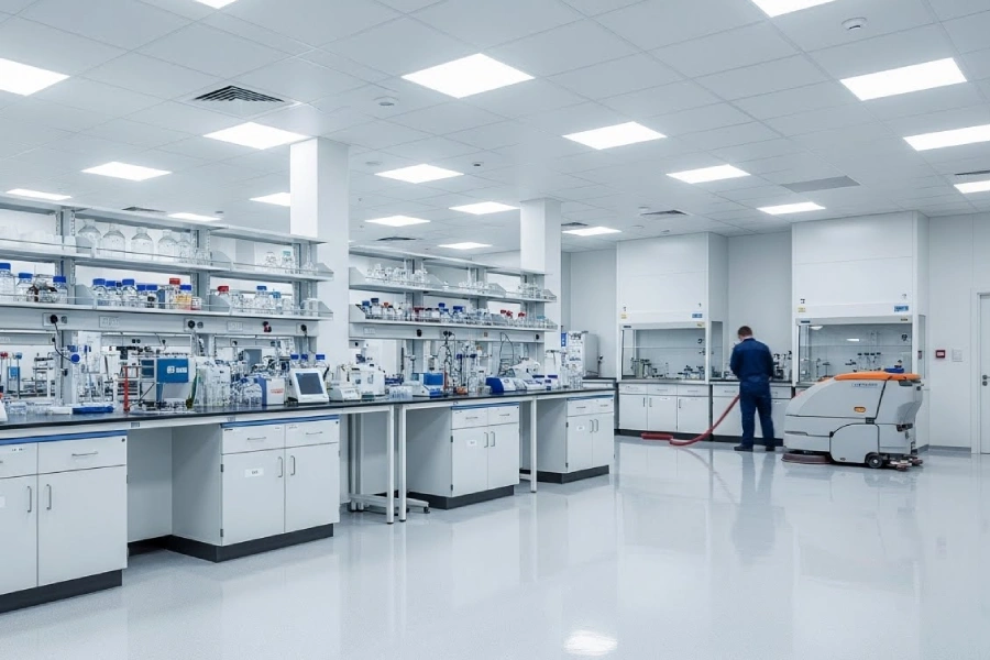 نظافت آزمایشگاه