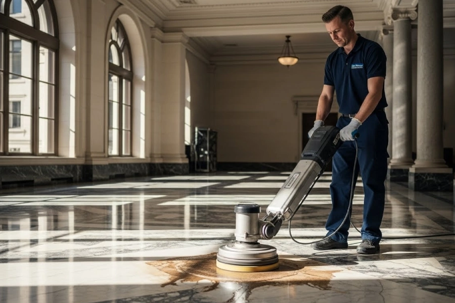 جرم گیری سنگ مرمر